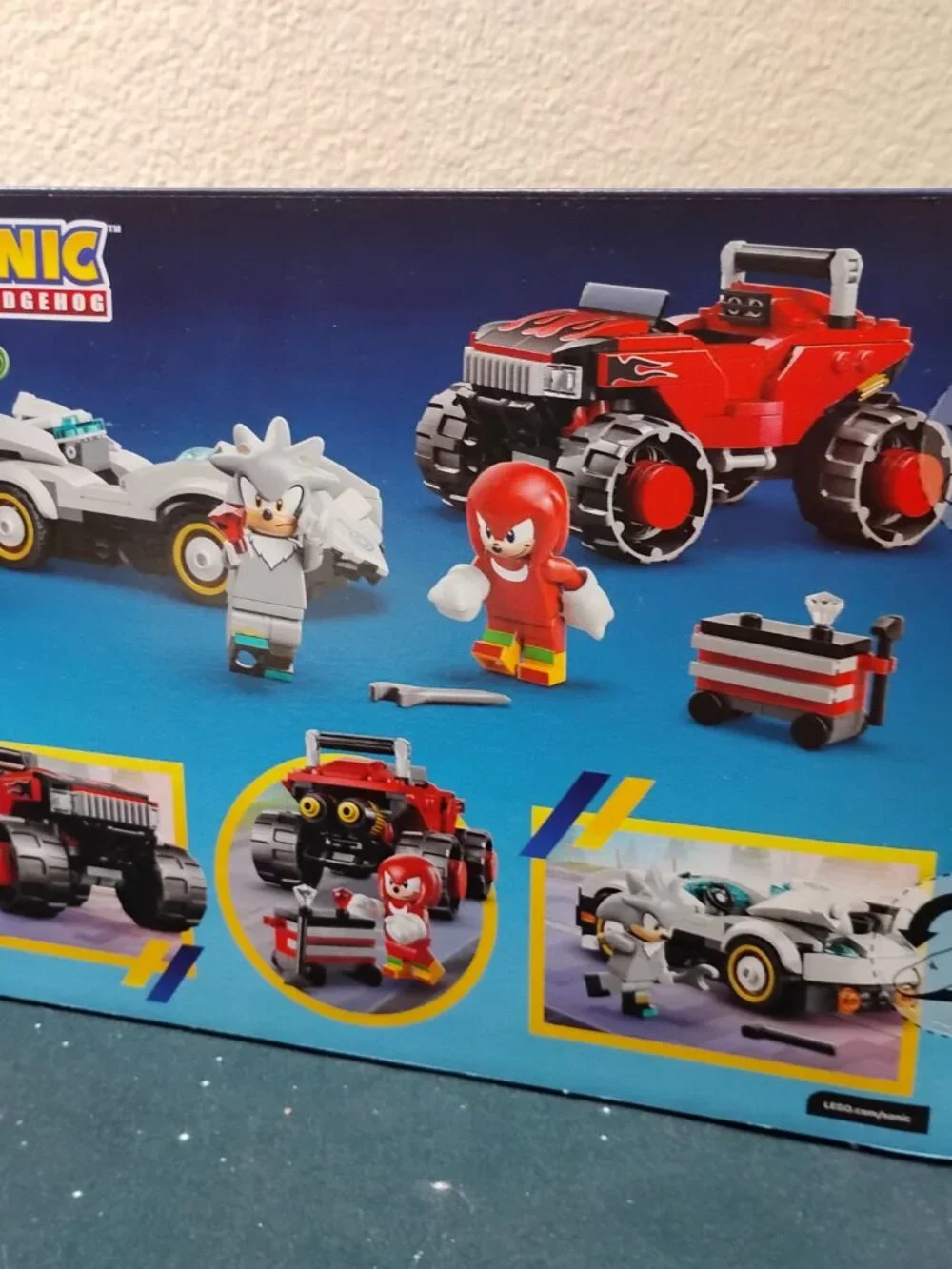 LEGO Sonic the Hedgehog 77118 Silvers Car vs Knuckles Monster Truck New Sealed